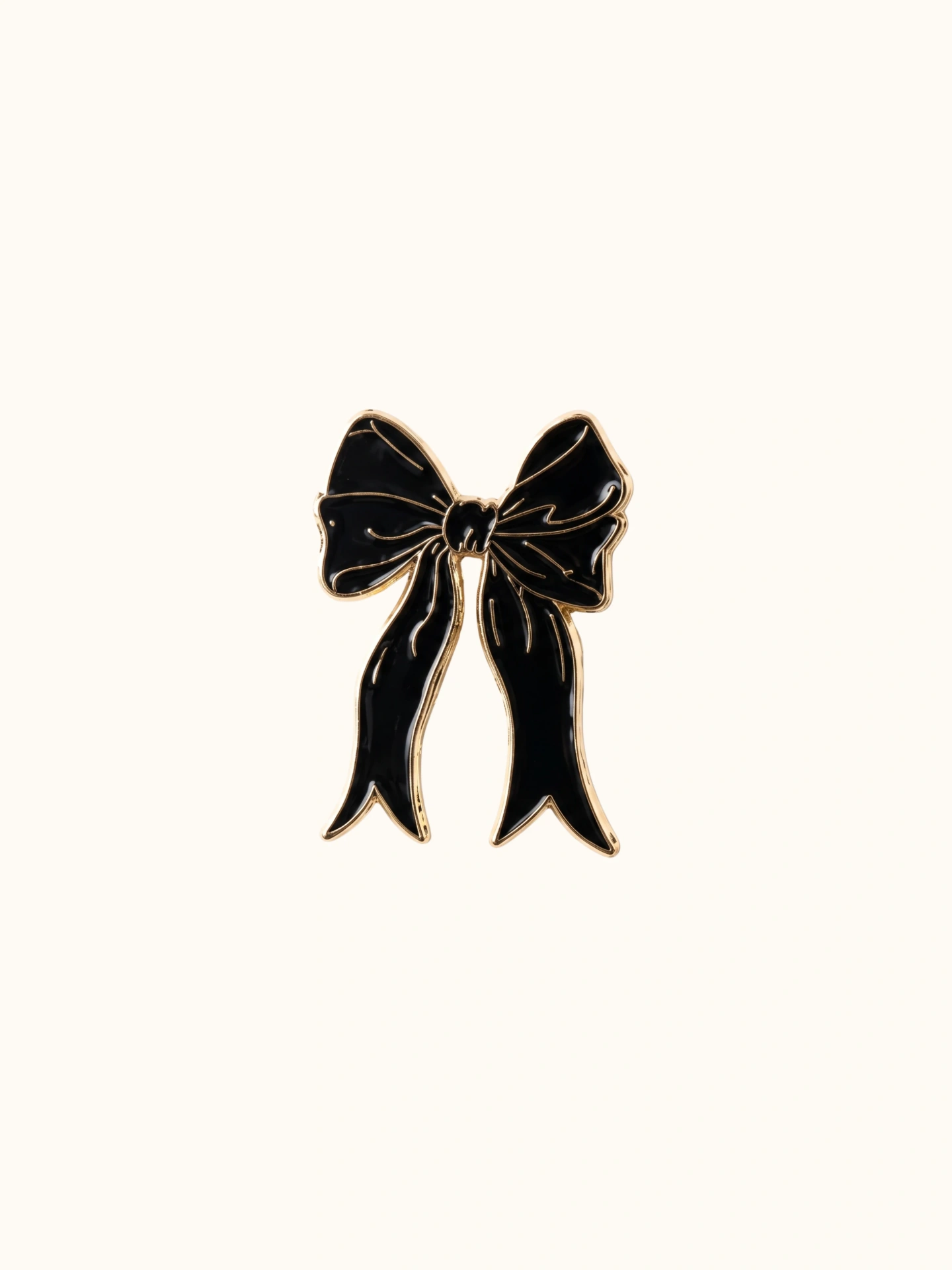 Afbeeldingen van Black Bow Metal Sticker