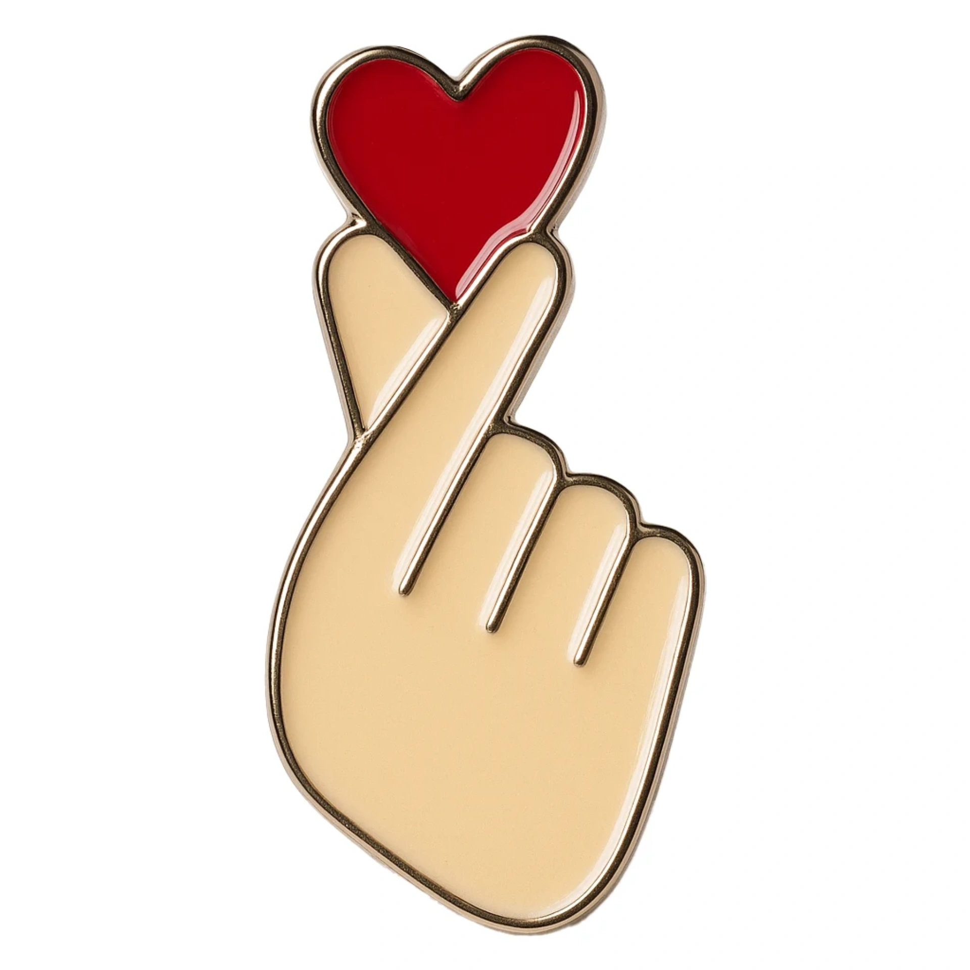 Finger heart