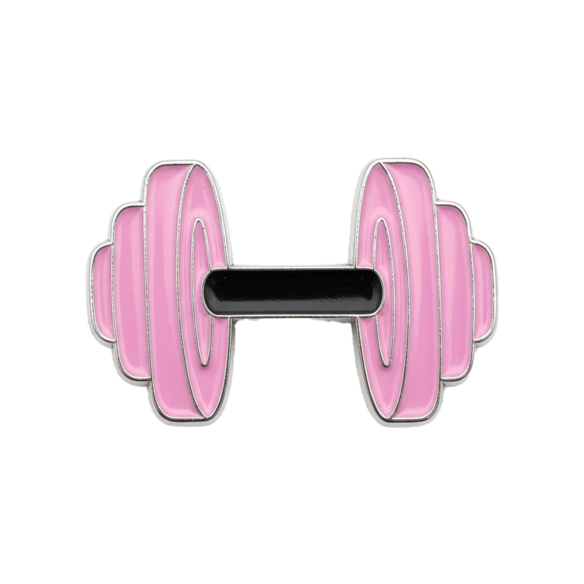 Pink dumbbell