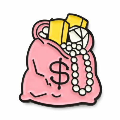 Pink pearl bag