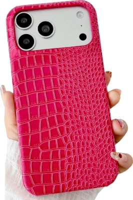 Pink croco case