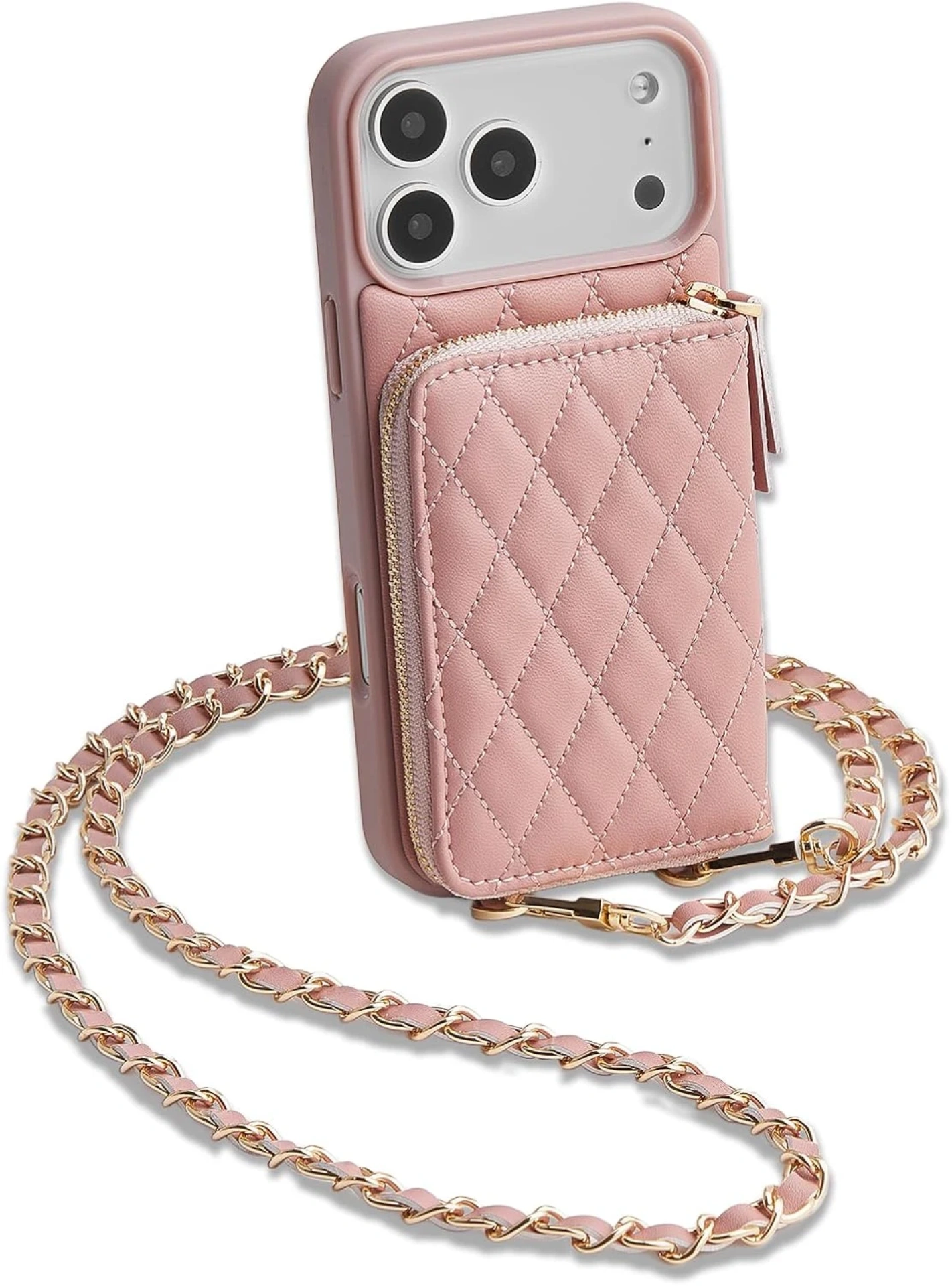 Quilted crossbody case