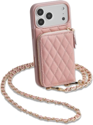 Quilted crossbody case