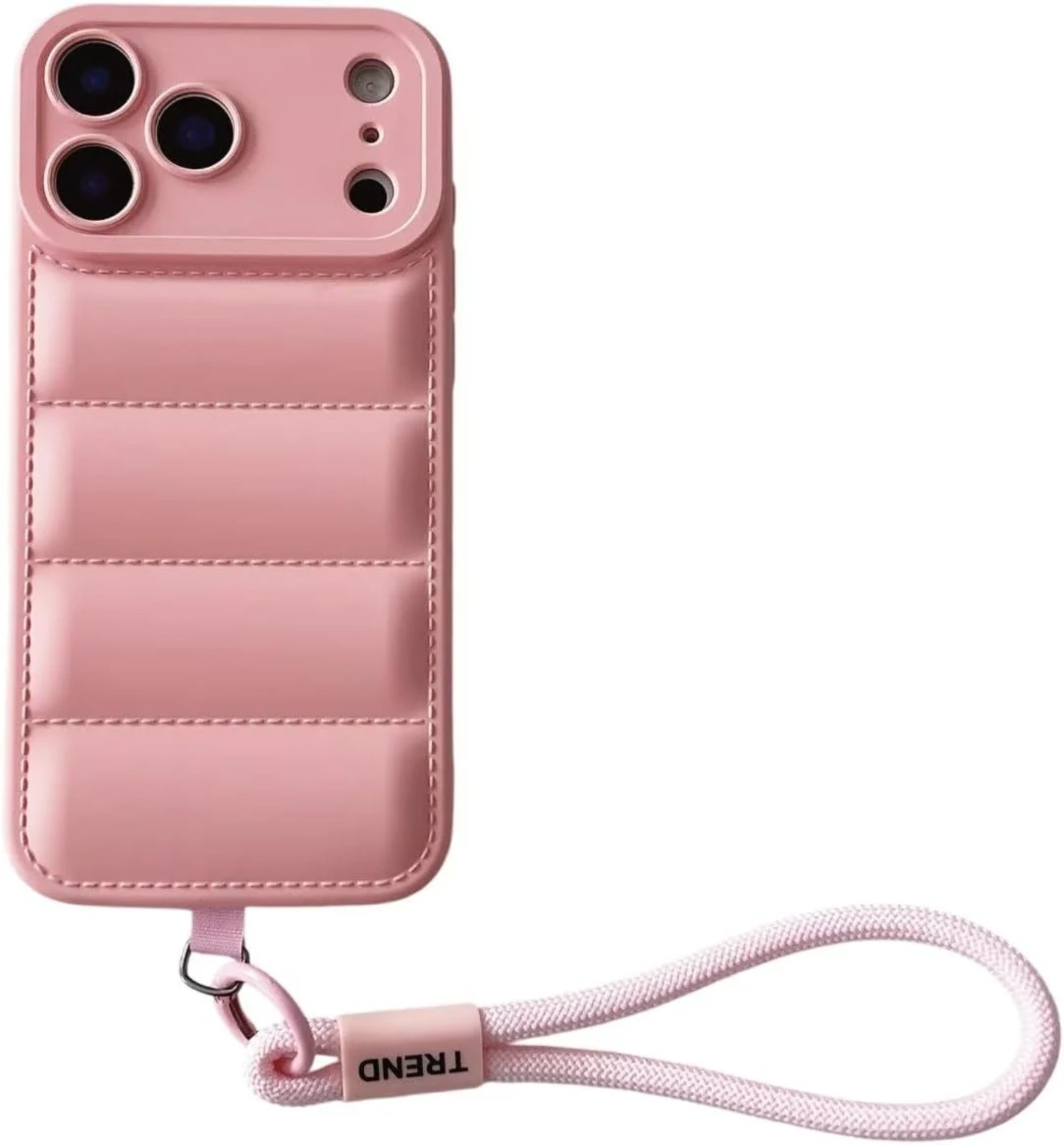 Pink puffer case