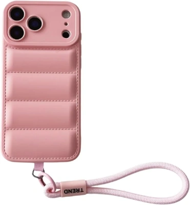 Pink puffer case