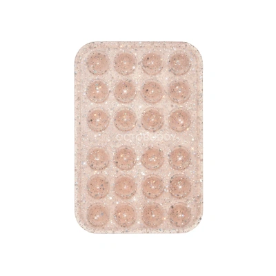 OctoBuddy glitter pink