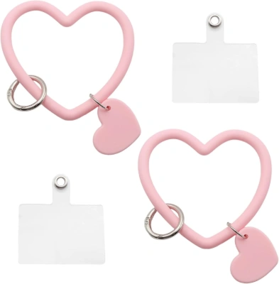 Silicone Heart Loop Strap
