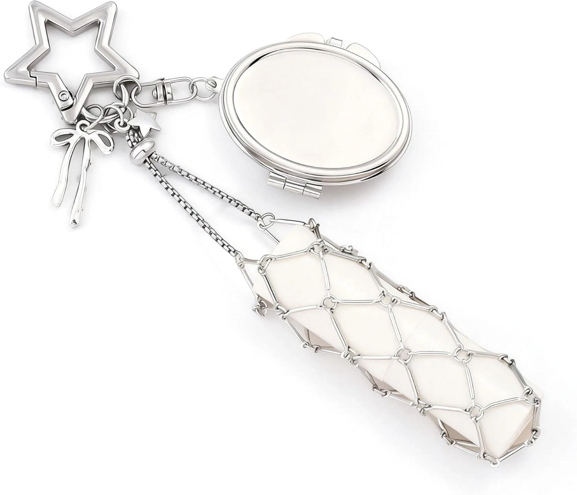 Lip gloss holder star silver