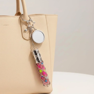 Lip gloss holder star pink