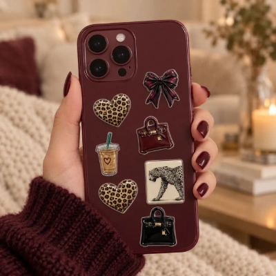 Afbeeldingen van 3D Stickervellen Cheetah