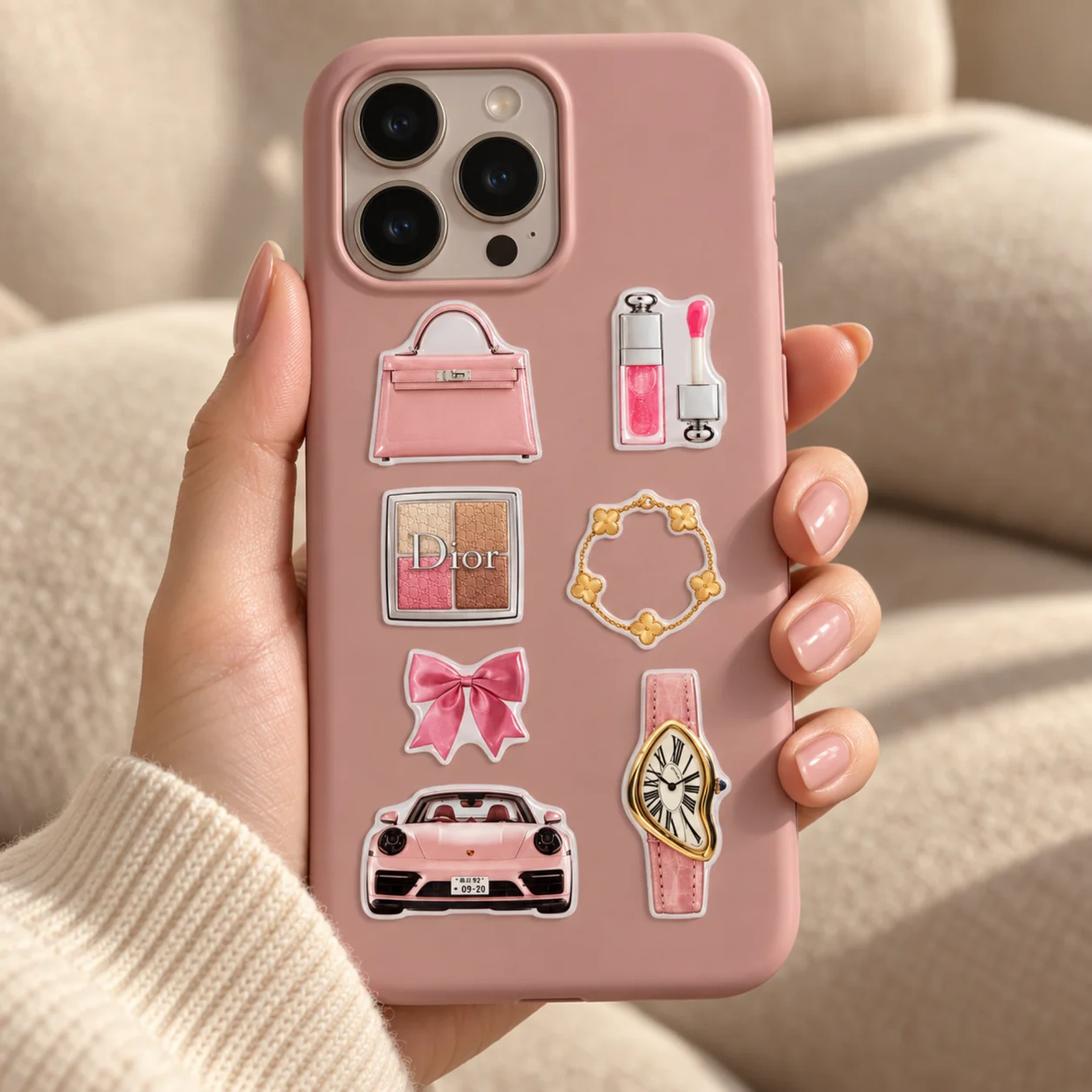 Afbeeldingen van 3D Stickervellen Dior