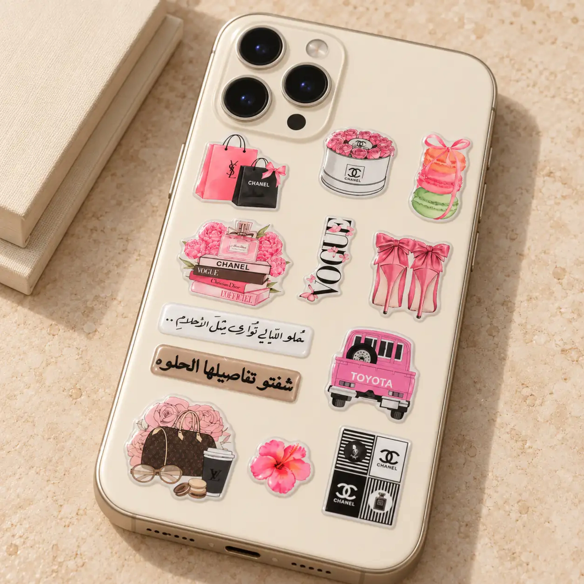 Afbeeldingen van 3D Stickervellen Vogue