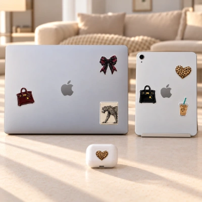 Afbeeldingen van 3D Stickervellen Cheetah