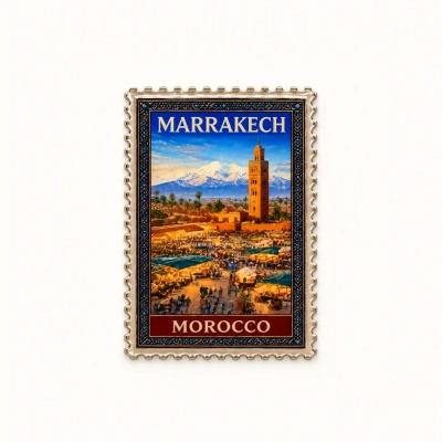 Afbeeldingen van Marrakech Postzegel