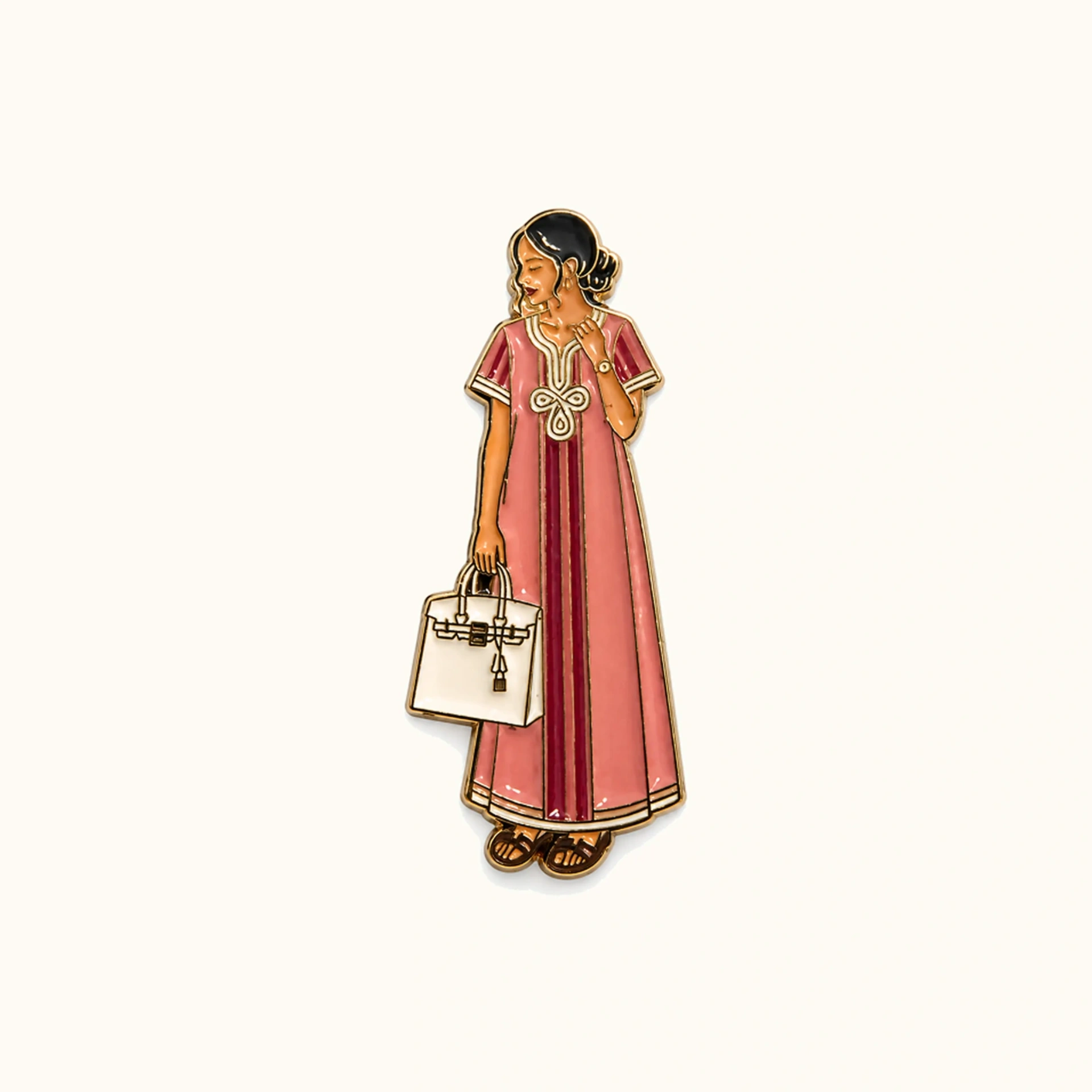 Afbeeldingen van Kaftan Girl Metalen Sticker