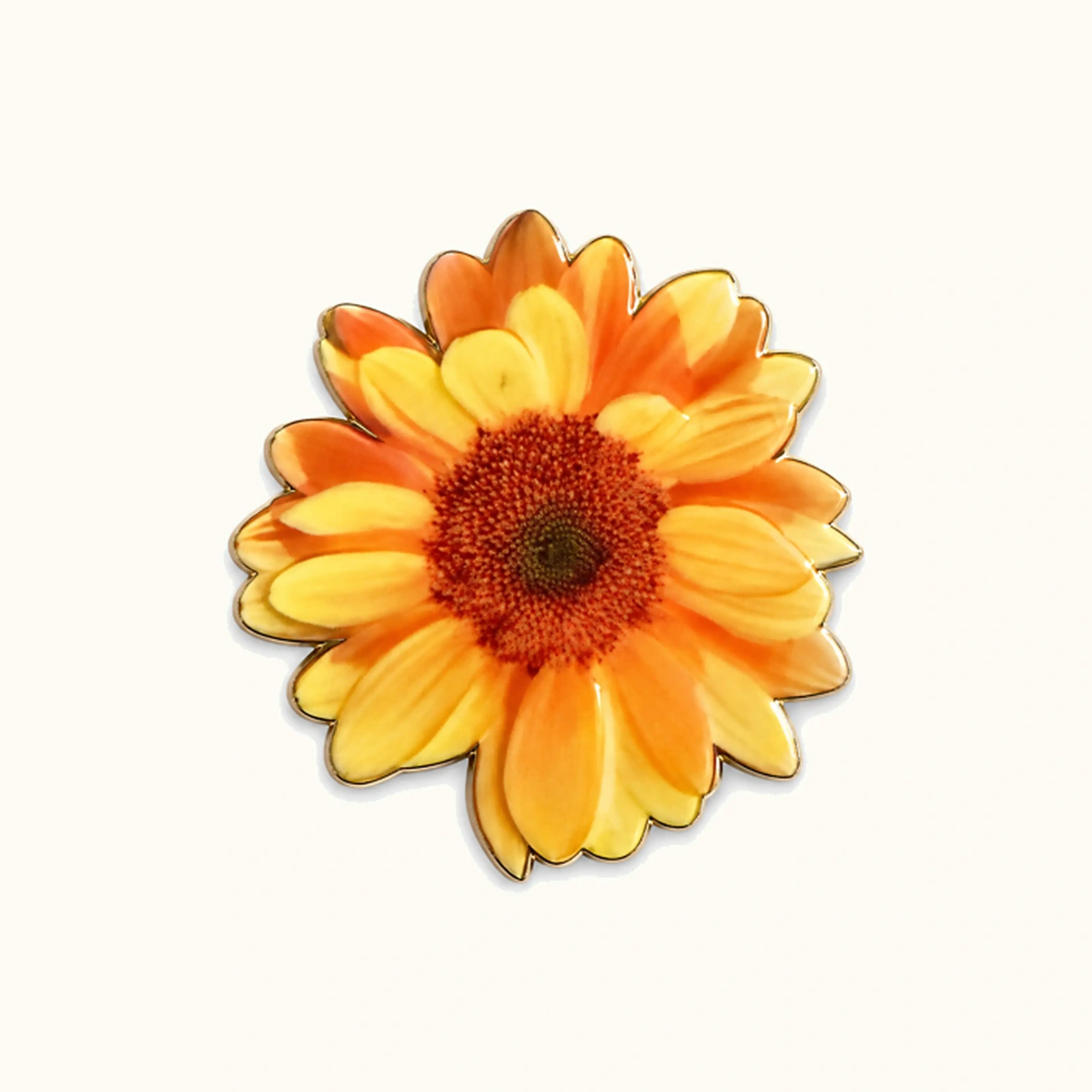 Afbeeldingen van Zonnebloem Metalen Sticker