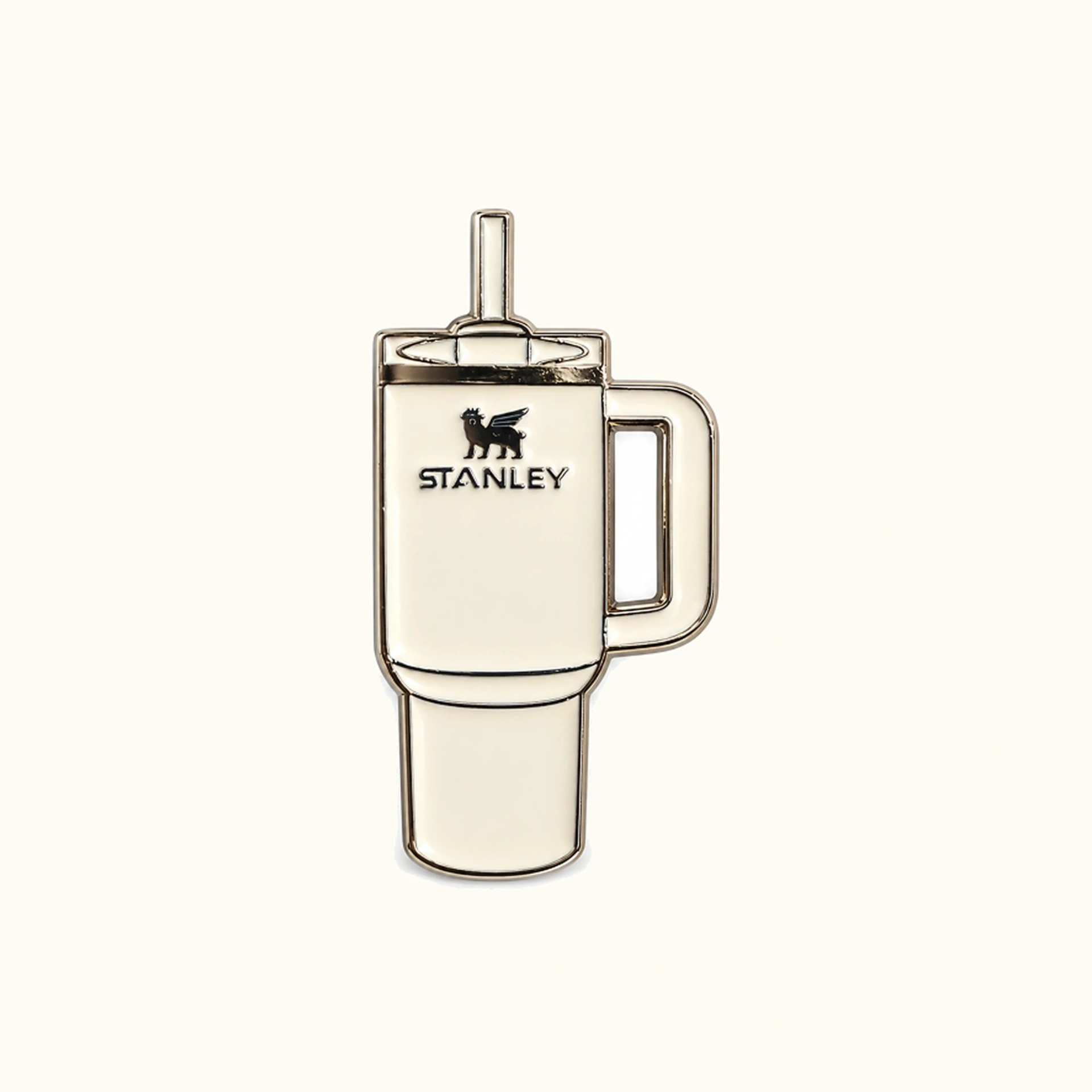 Afbeeldingen van Witte Stanley Metalen Sticker