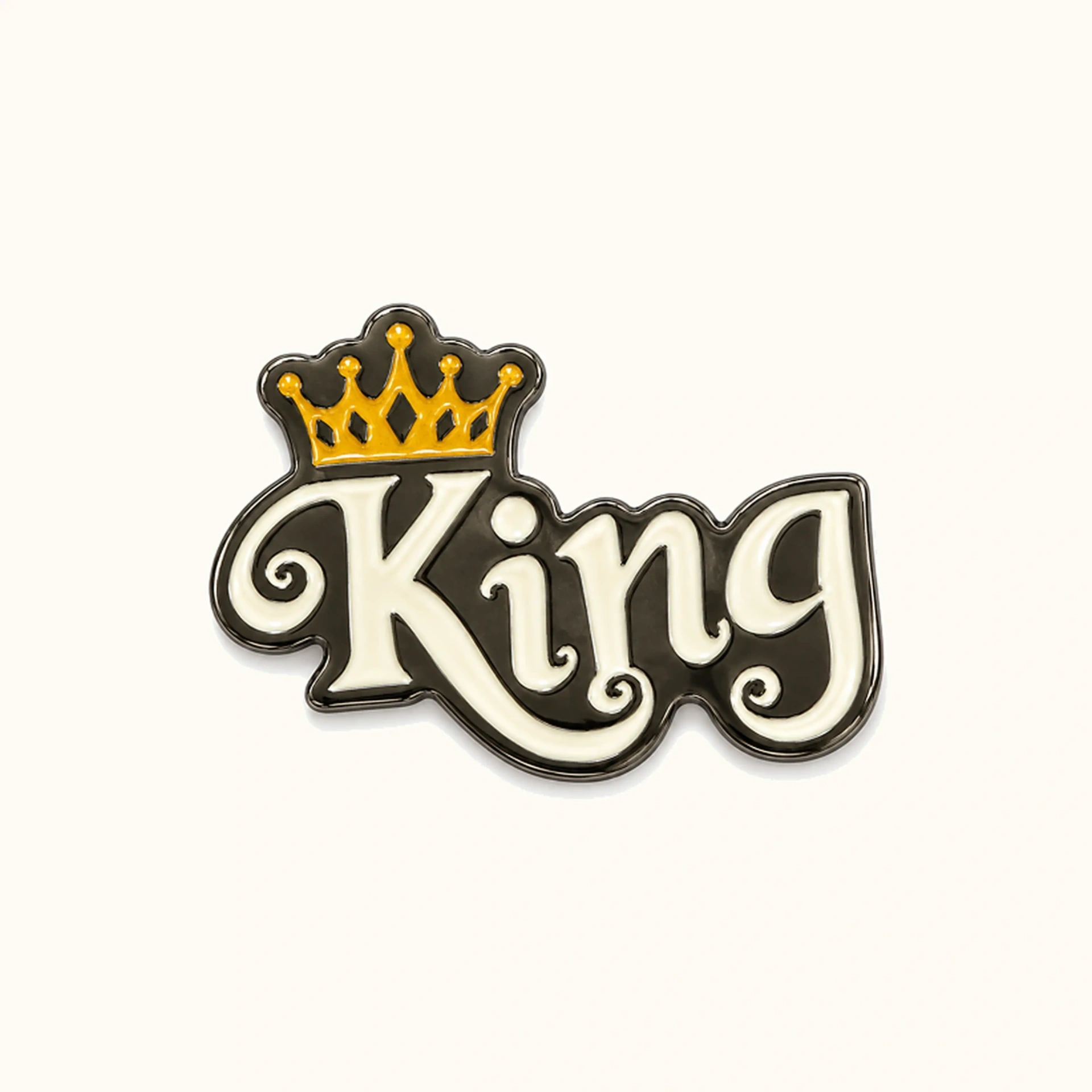 Afbeeldingen van King Metalen Sticker