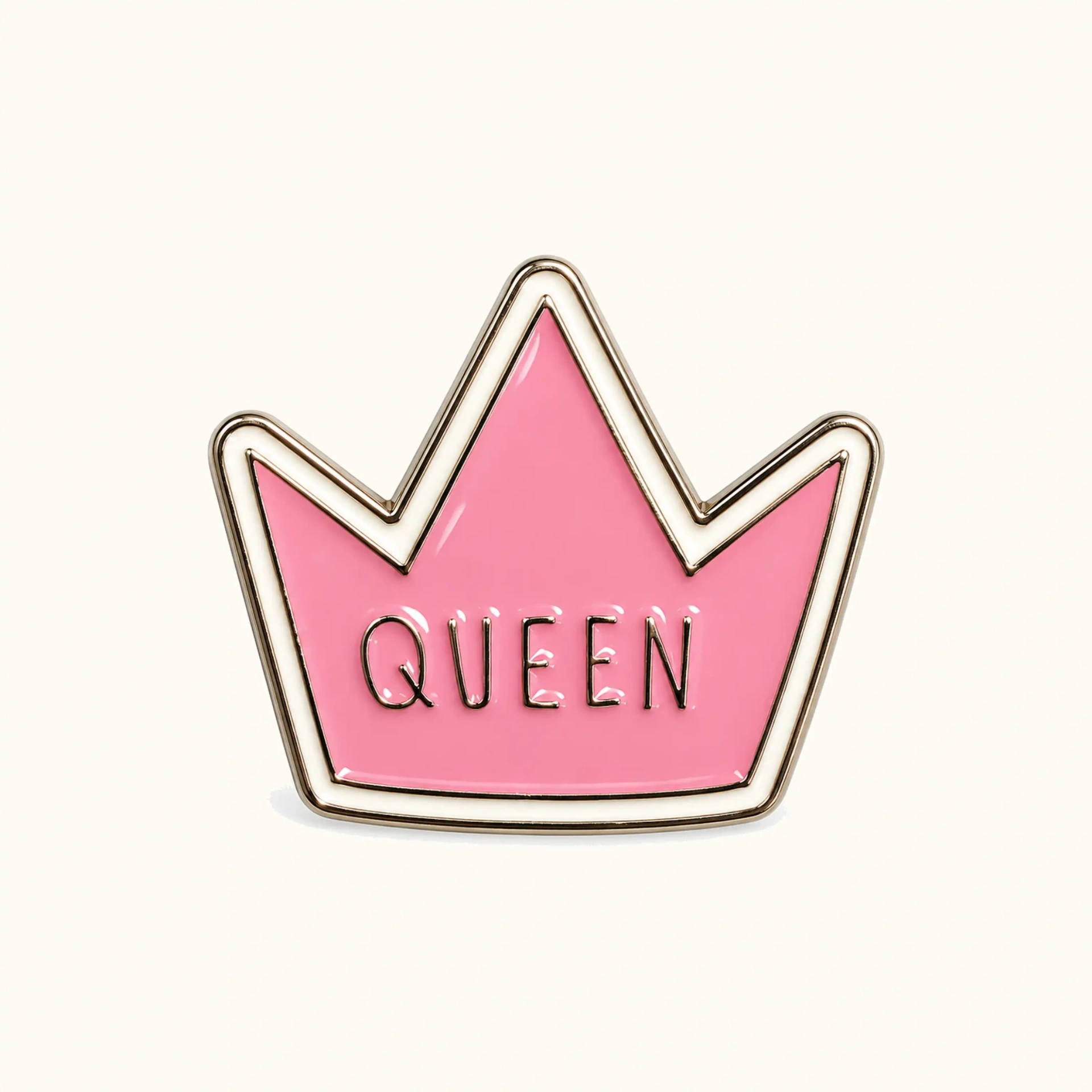 Afbeeldingen van Queen op Kroon Metalen Sticker