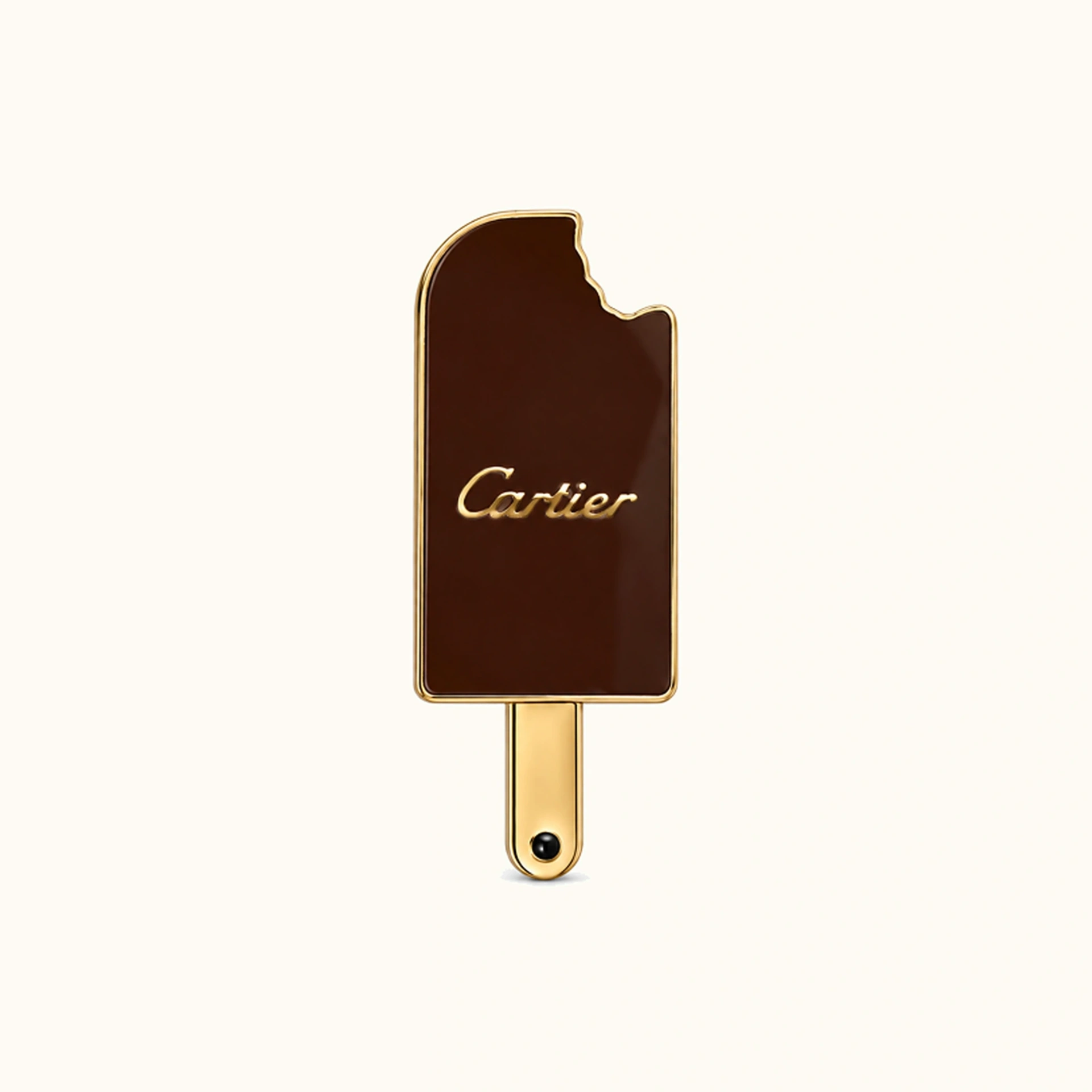 Afbeeldingen van Cartier ijs Metalen Sticker