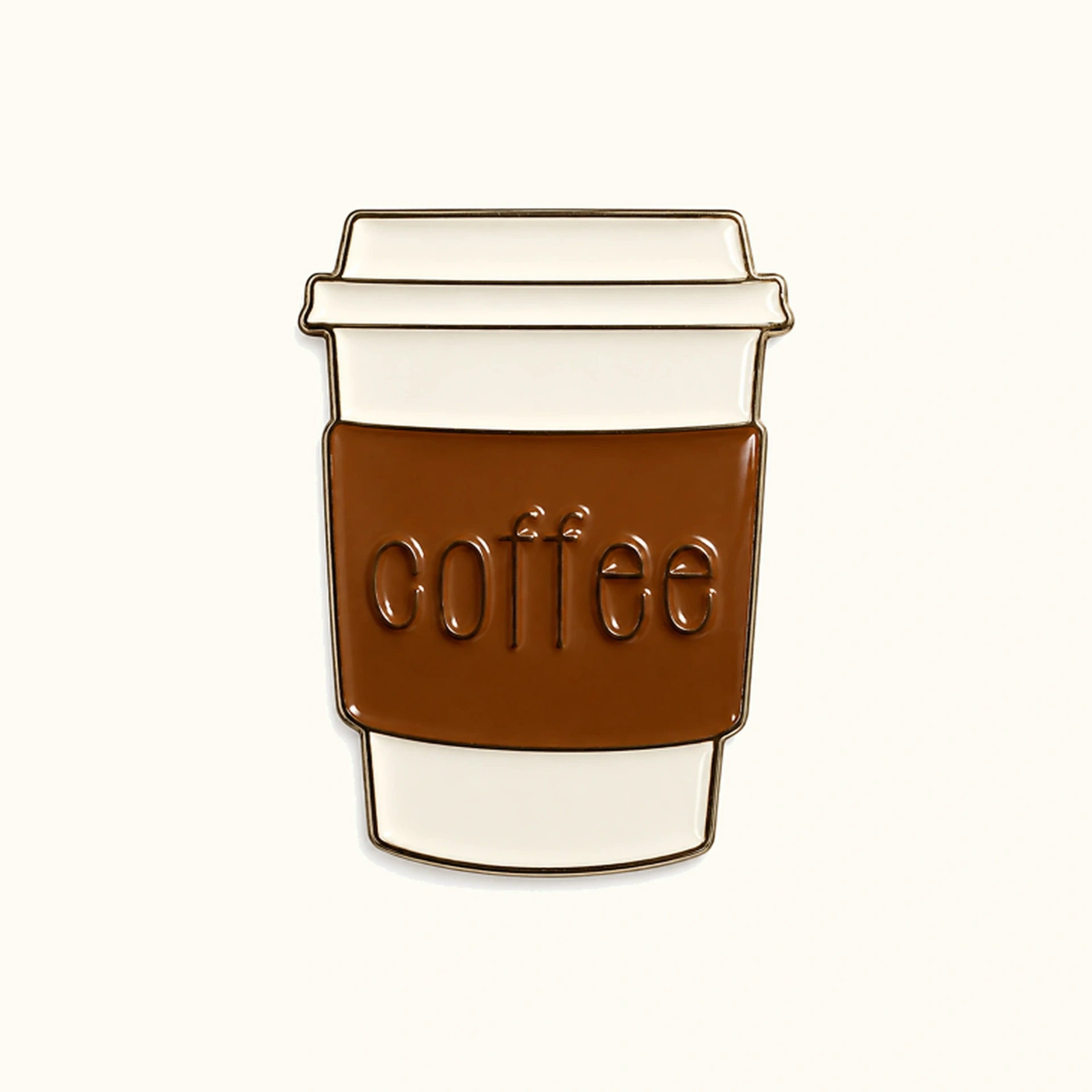 Afbeeldingen van Coffee Metalen Sticker