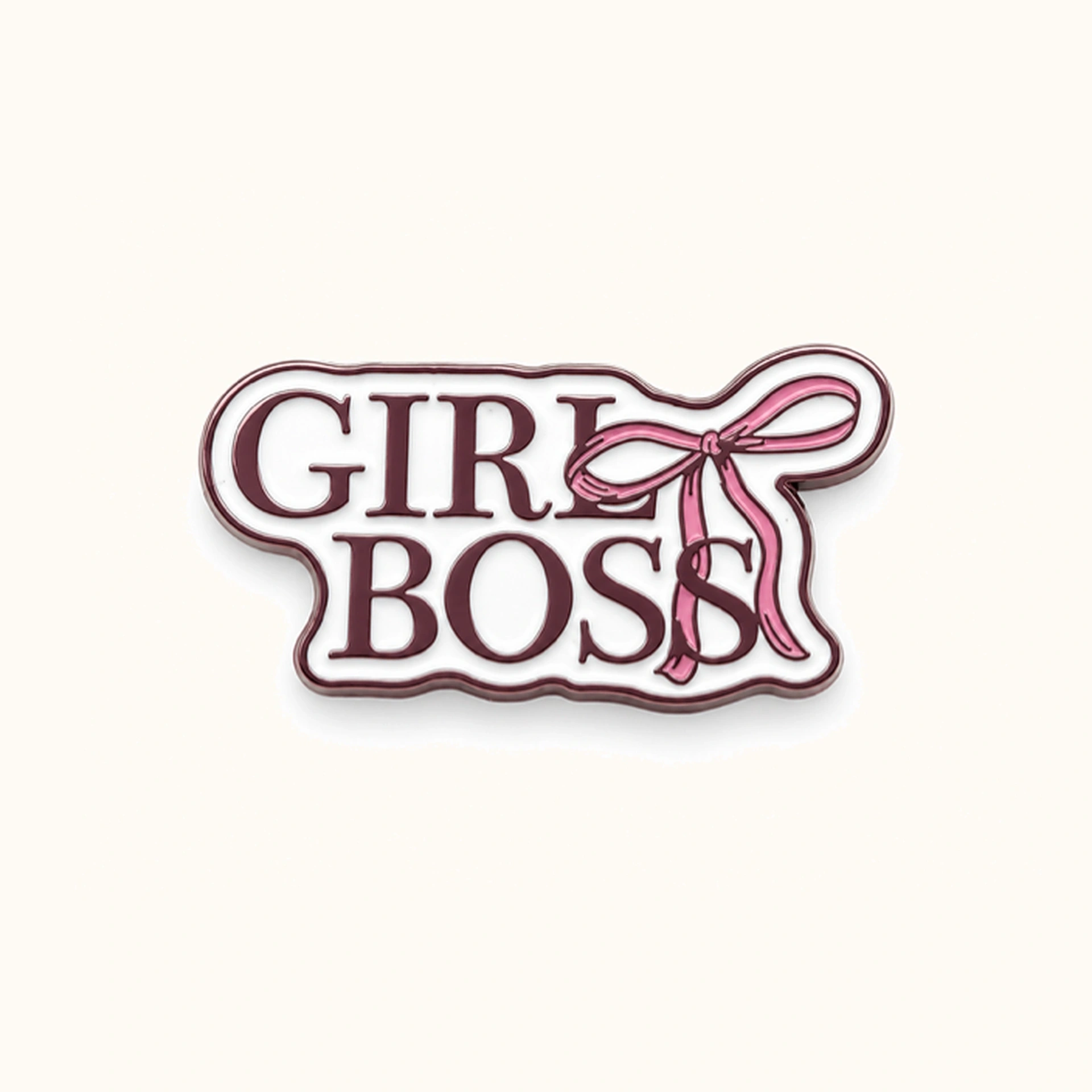 Afbeeldingen van Girl Boss Metalen Sticker